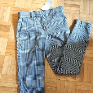 Grey dogtooth H&M pants *2 for $15*